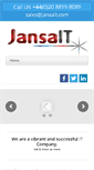 Mobile Screenshot of jansait.com